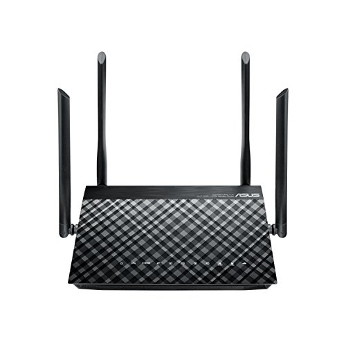 Asus DSL-AC52U AC750 WLAN-Modemrouter (VDSL2 / ADSL2/2+, 802.11ac, EU Multi-Annex Modus, Gigabit LAN, USB 2.0, Serverfunktion)