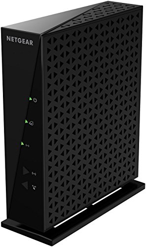 NETGEAR WNR2000-200PES N300 WLAN Router (300Mbit/s, 4x LAN-Ports, WPA) schwarz