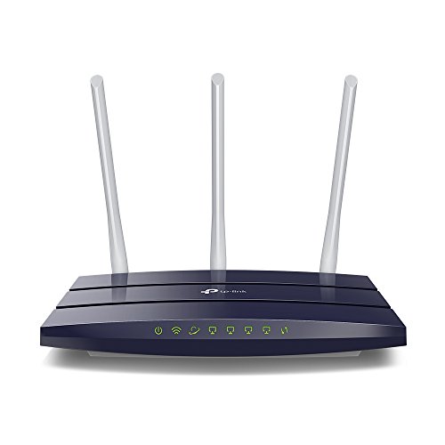 TP-Link TL-WR1043N N450 Gigabit WLAN Router(für Anschluss an Kabel-/DSL-/GlasfaserModem, 450 Mbit/s(2,4GHz), 4 Gigabit LAN Ports, IPv6, Print/Media/FTP Server)