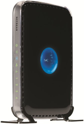 NETGEAR WNDR3400-100PES Wireless N600 WLAN Router, schwarz