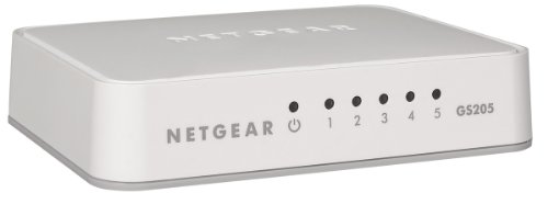 NETGEAR GS205-100PES Gigabit Unmanaged Switch (5-Port)